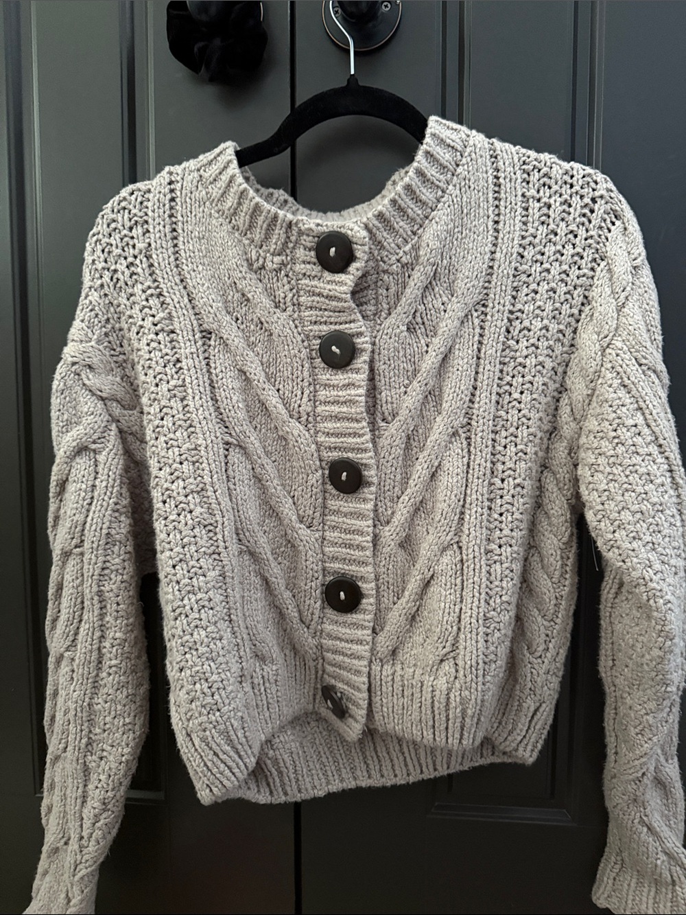 Free People Button Knit Sweater Size S